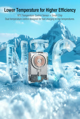 LP013 10000mAh magnetic power bank 35W quick charge qi2.0