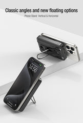 LP002FX Magnetic Power Bank with Dual Built in Cables and LED Digital Display