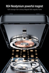 LP002FX Magnetic Power Bank with Dual Built in Cables and LED Digital Display