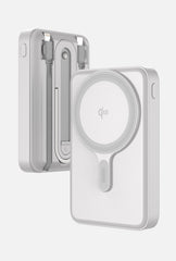 LP002FX Magnetic Power Bank with Dual Built in Cables and LED Digital Display