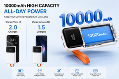 F41 quick charge 10000mah power bank with small size