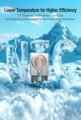 H1 3 in 1 Magnetic Wireless Charger  Light Grey