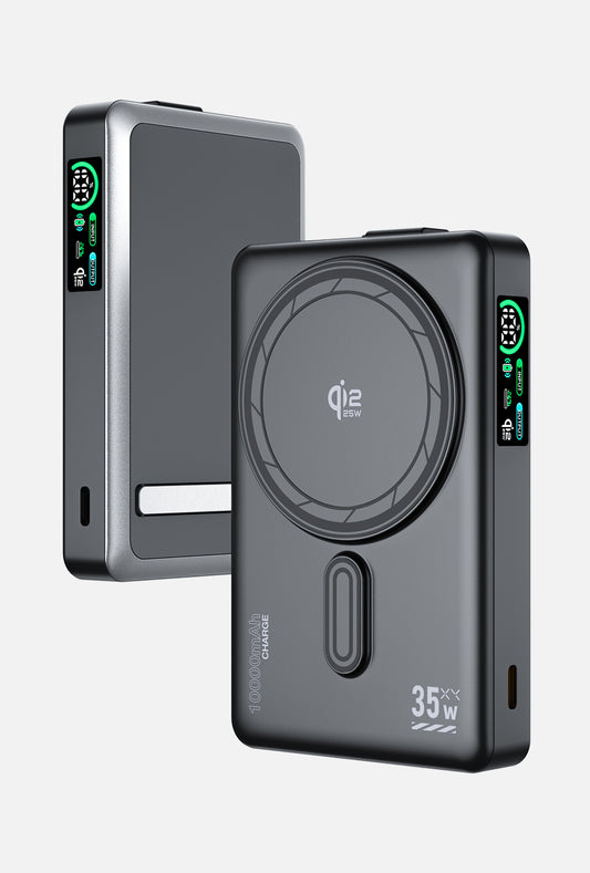 LP013 10000mAh magnetic power bank 35W quick charge qi2.0