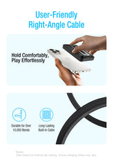 LP002FX Magnetic Power Bank with Dual Built in Cables and LED Digital Display