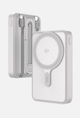 LP002FX Magnetic Power Bank with Dual Built in Cables and LED Digital Display